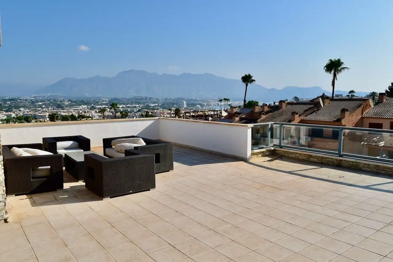 Terraza de Casa o chalet en venta en L'Alfàs del Pi con Aire acondicionado, Calefacción y Terraza
