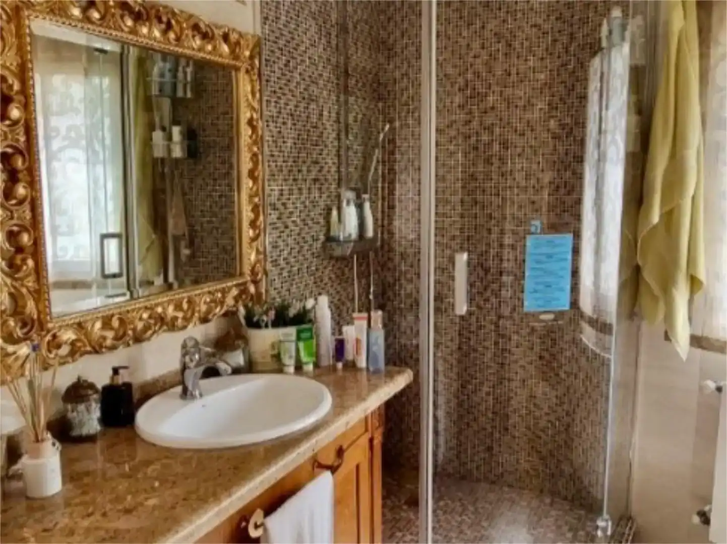 Bathroom of Houses for sale in Calpe / Calp  with Air Conditioner, Swimming Pool and Balcony
