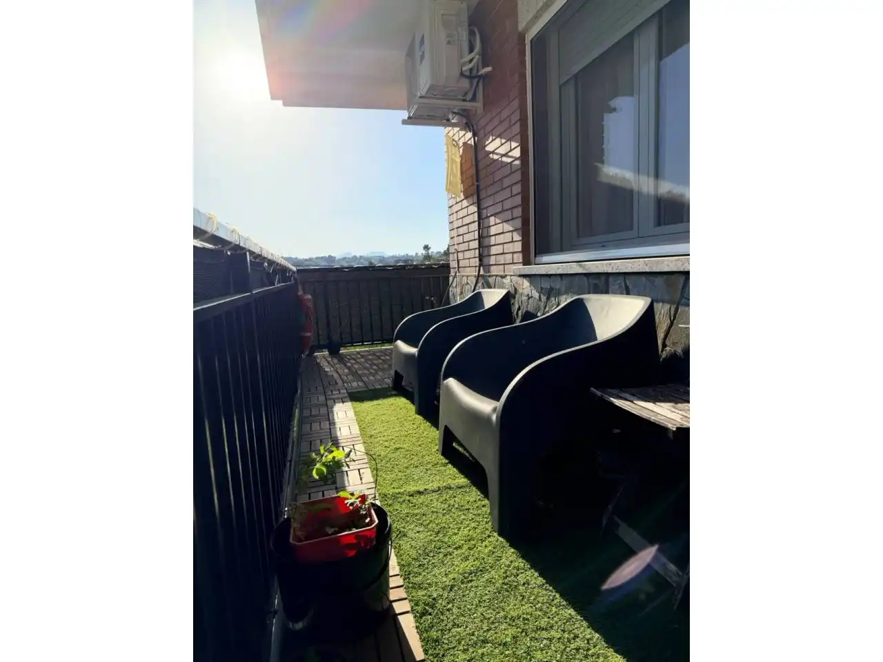 Balcony of Houses for sale in Rubí  with Heating, Terrace and Swimming Pool