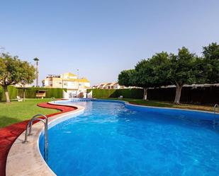 Piscina de Casa o xalet en venda en Torrevieja amb Aire condicionat, Terrassa i Piscina comunitària