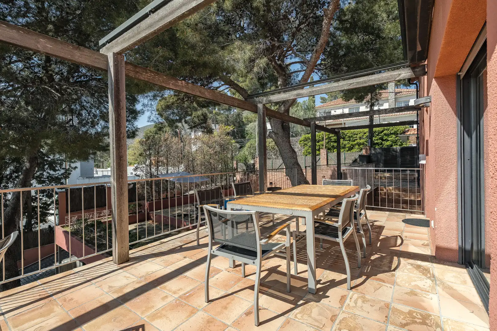 Terrassa de Casa o xalet en venda en Castelldefels amb Aire condicionat, Calefacció i Jardí privat