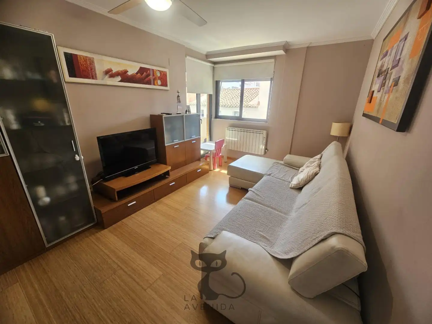 Sala de estar de Apartamento en venta en Albal con Aire acondicionado, Calefacción y Terraza