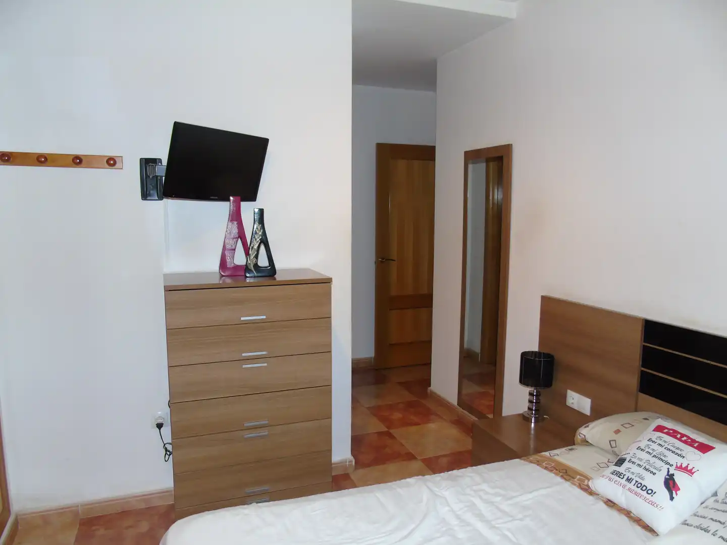 Schlafzimmer von Dachboden zum Verkauf in Lorquí mit Klimaanlage, Terrasse und Ofen