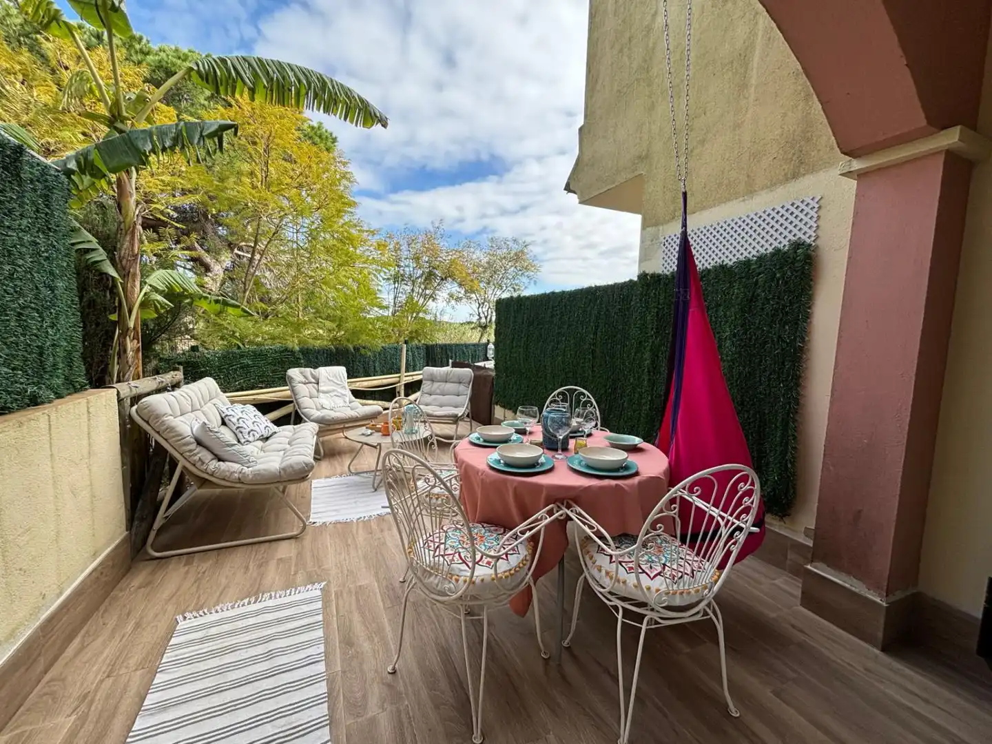 Terraza de Casa adosada en venta en Islantilla con Terraza, Trastero y Piscina comunitaria