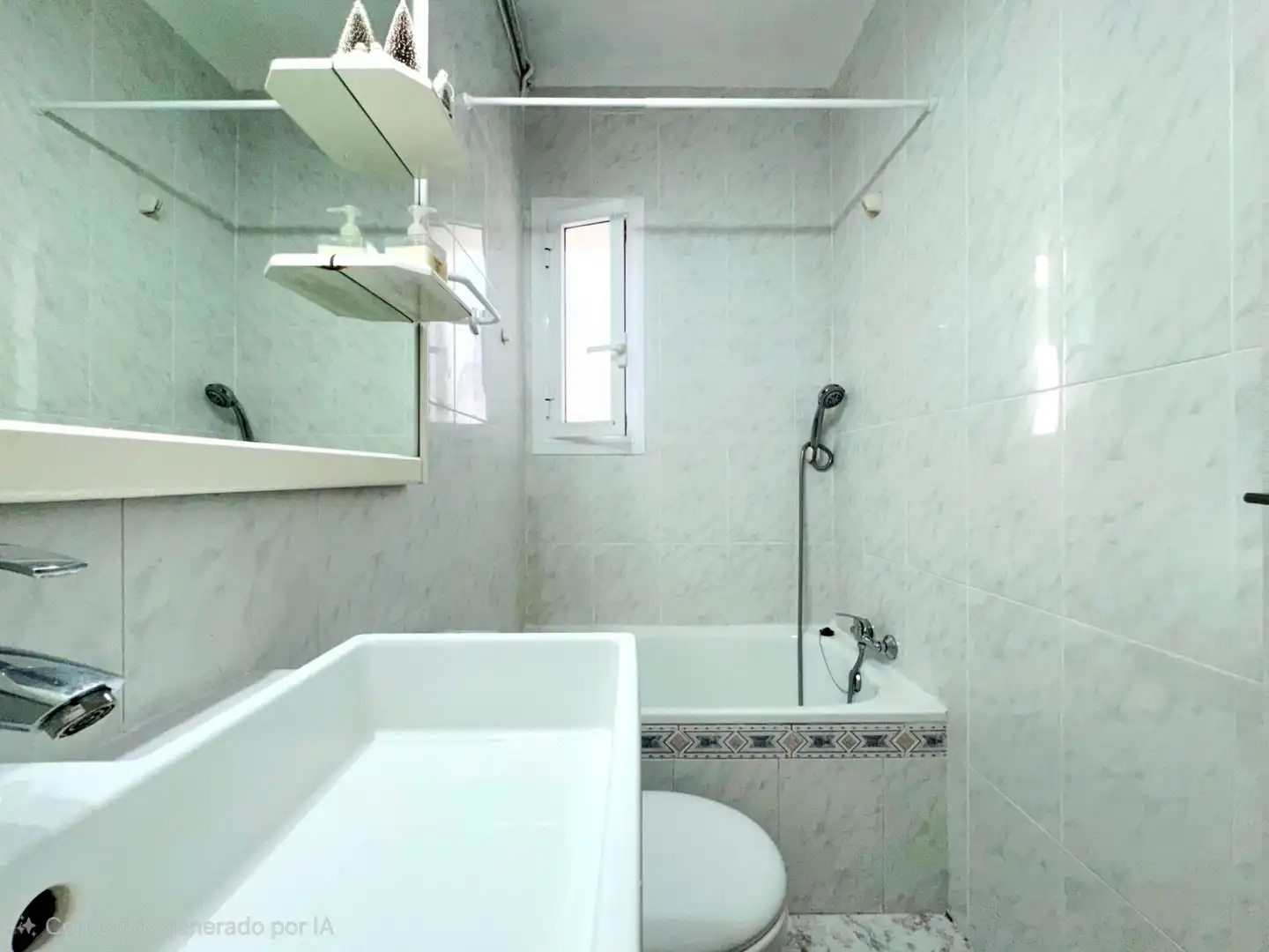 Bathroom of Flat for sale in Castelldefels  with Heating, Parquet flooring and Terrace
