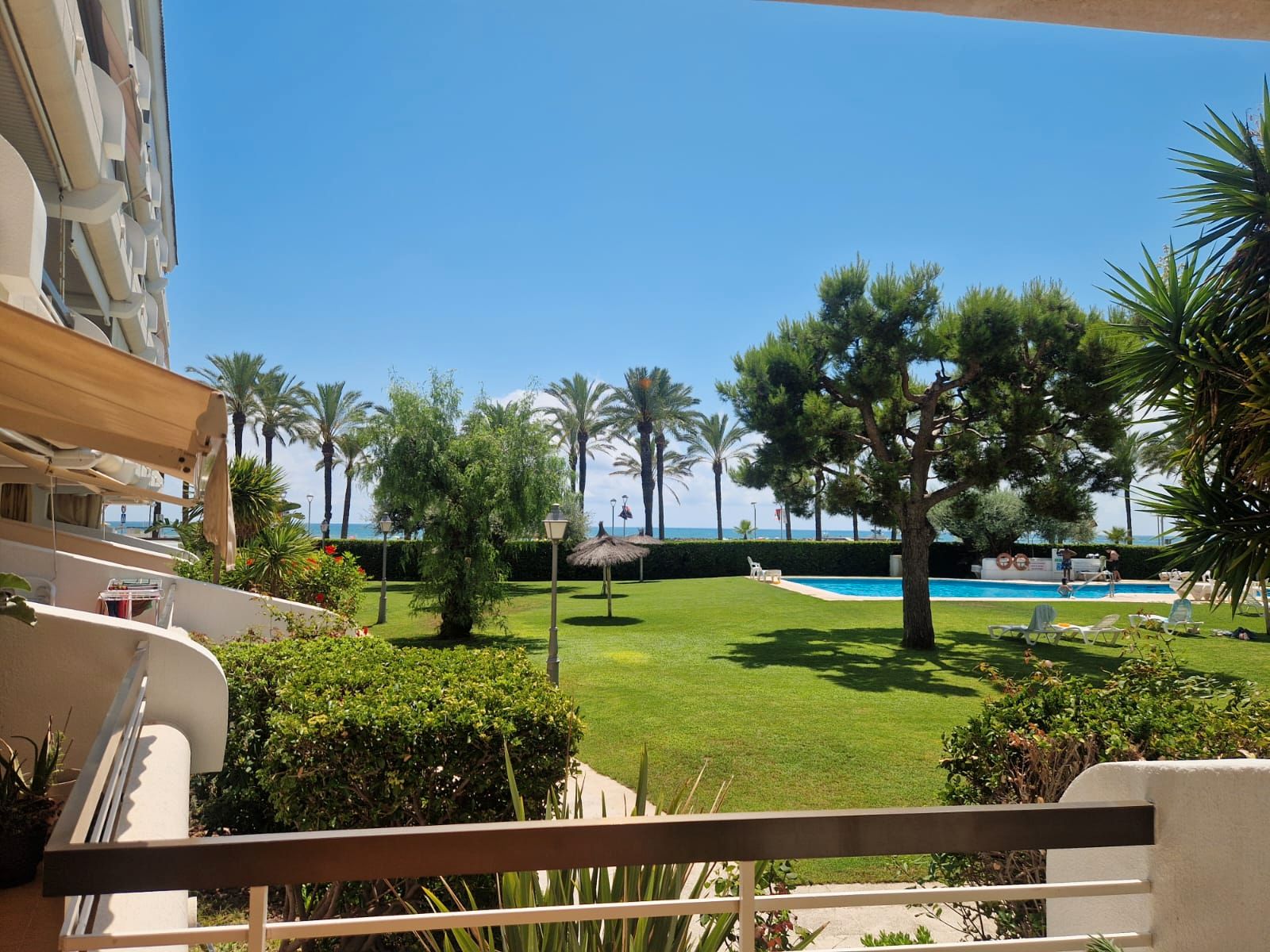 Jardí de Pis de lloguer en Vilanova i la Geltrú amb Aire condicionat, Calefacció i Terrassa