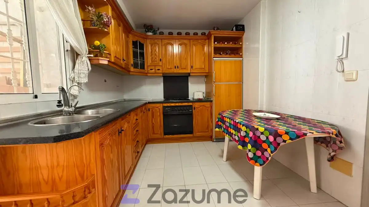 Küche von Wohnung zur Miete in Cartagena mit Klimaanlage, Terrasse und Abstellraum