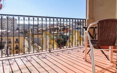 Balcony of Flat for sale in Girona Capital  with Air Conditioner, Heating and Terrace