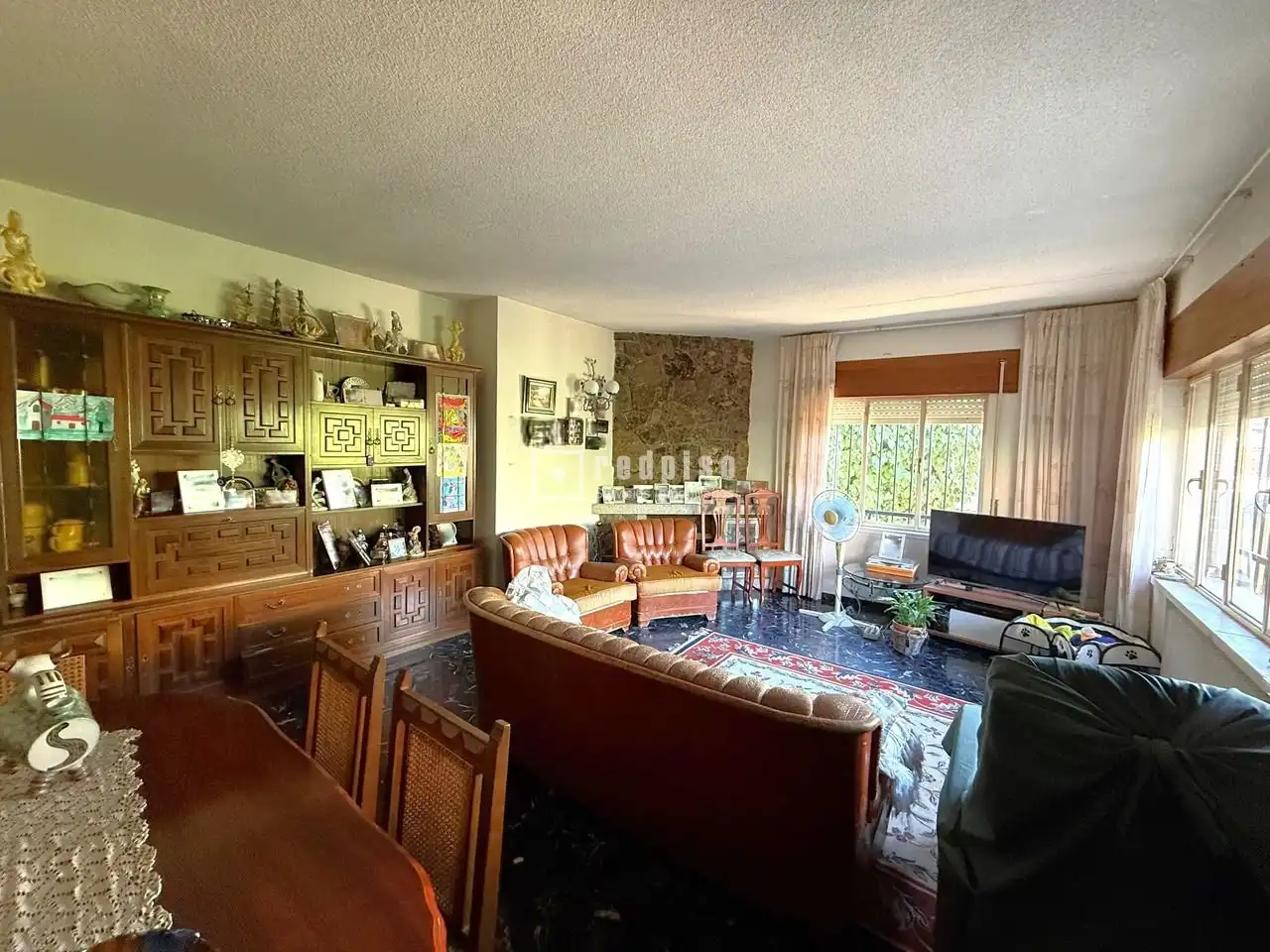 Sala de estar de Casa o chalet en venta en Galapagar con Calefacción y Terraza