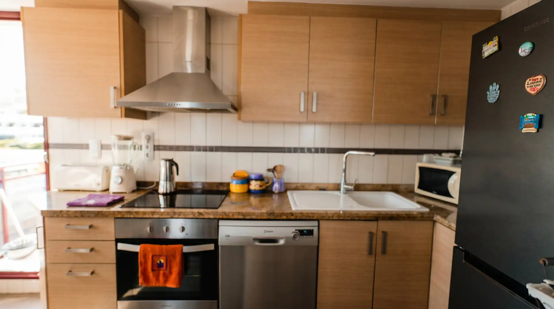 Cocina de Apartamento en venta en Dénia con Aire acondicionado, Calefacción y Terraza