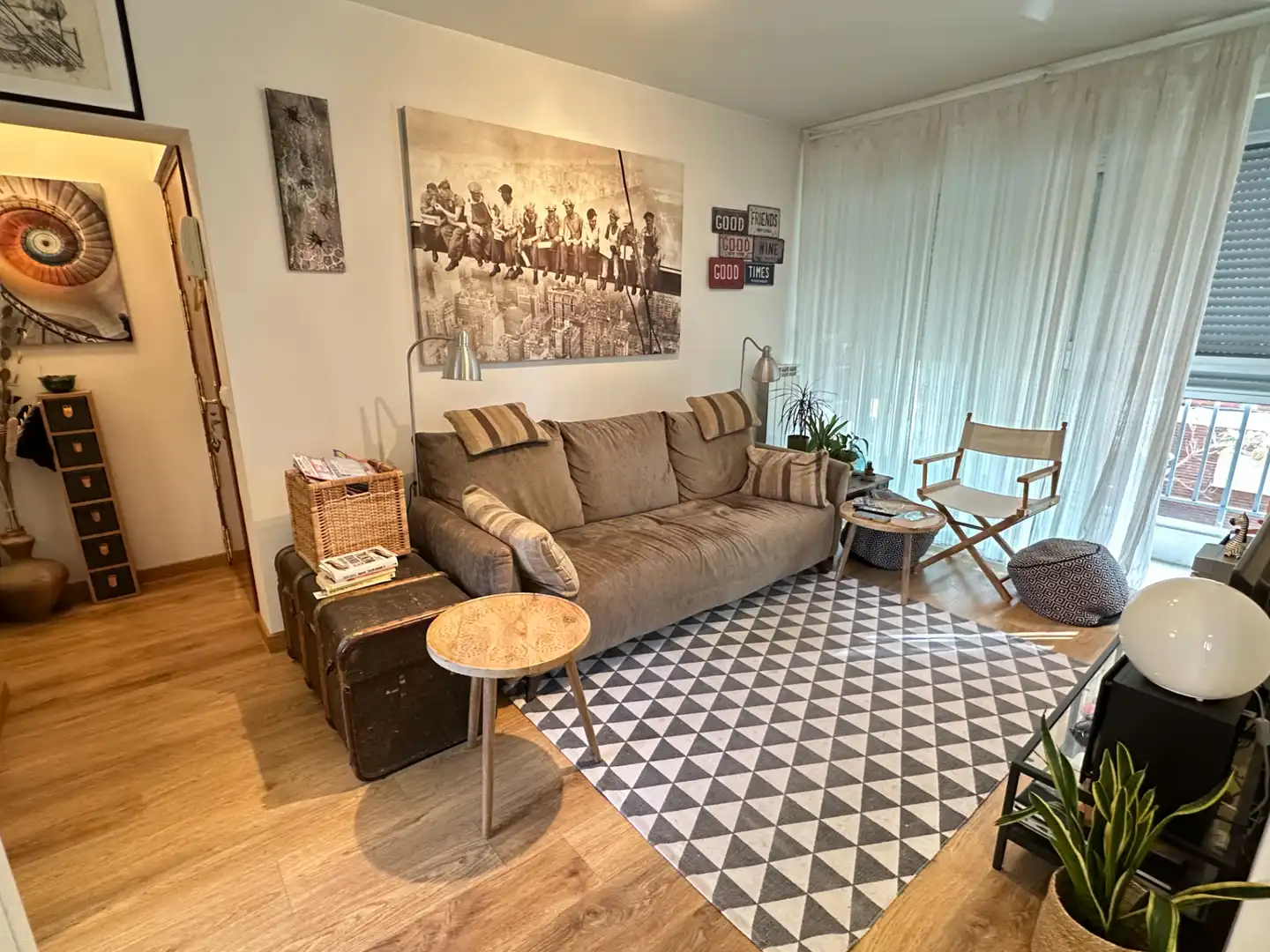Sala de estar de Piso en venta en Madrid con Aire acondicionado, Calefacción y Parquet