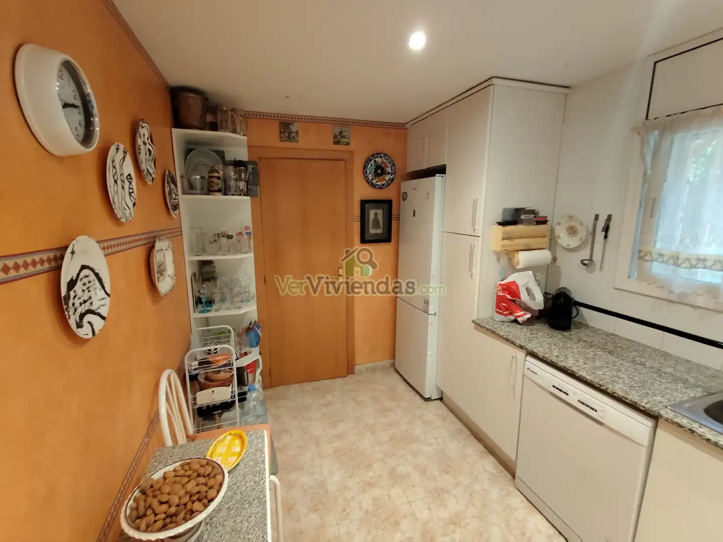 Cocina de Casa adosada en venta en Vallirana con Calefacción, Jardín privado y Terraza