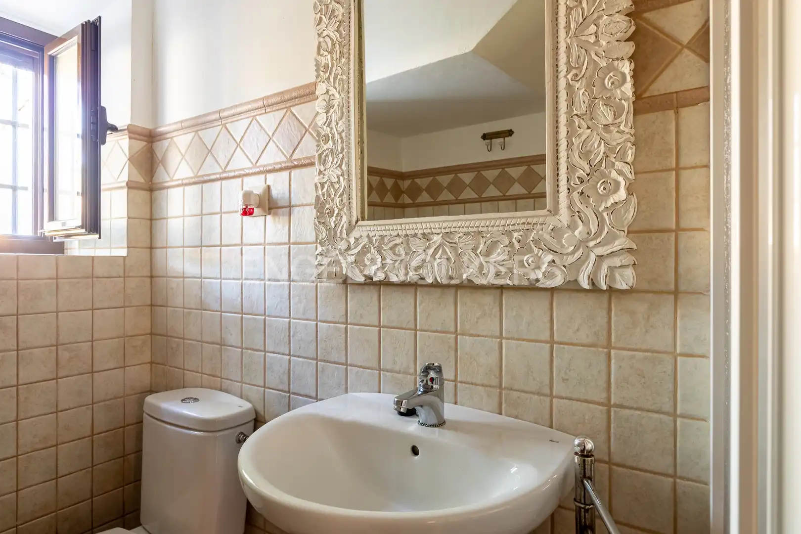 Baño de Casa o chalet en venta en Cortegana con Calefacción, Jardín privado y Trastero