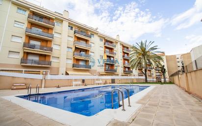 Swimming pool of Flat for sale in Torredembarra  with Air Conditioner, Private garden and Terrace