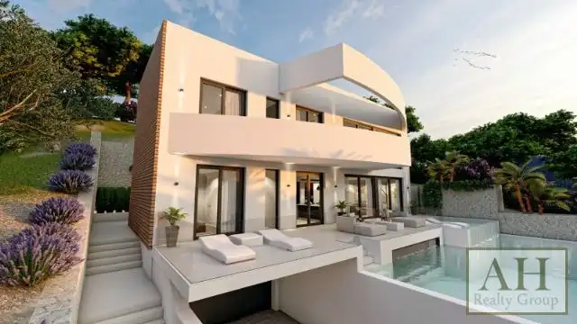 Vista exterior de Casa o xalet en venda en Altea