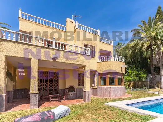 Jardín de Casa o chalet en venta en Roquetas de Mar con Aire acondicionado, Calefacción y Jardín privado
