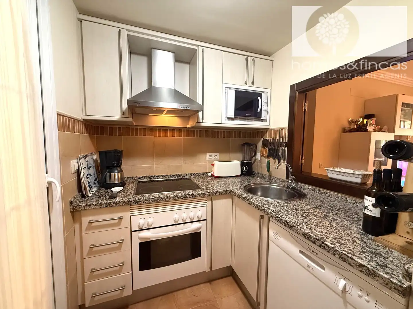 Kitchen of Flat for sale in Ayamonte  with Air Conditioner, Terrace and Furnished