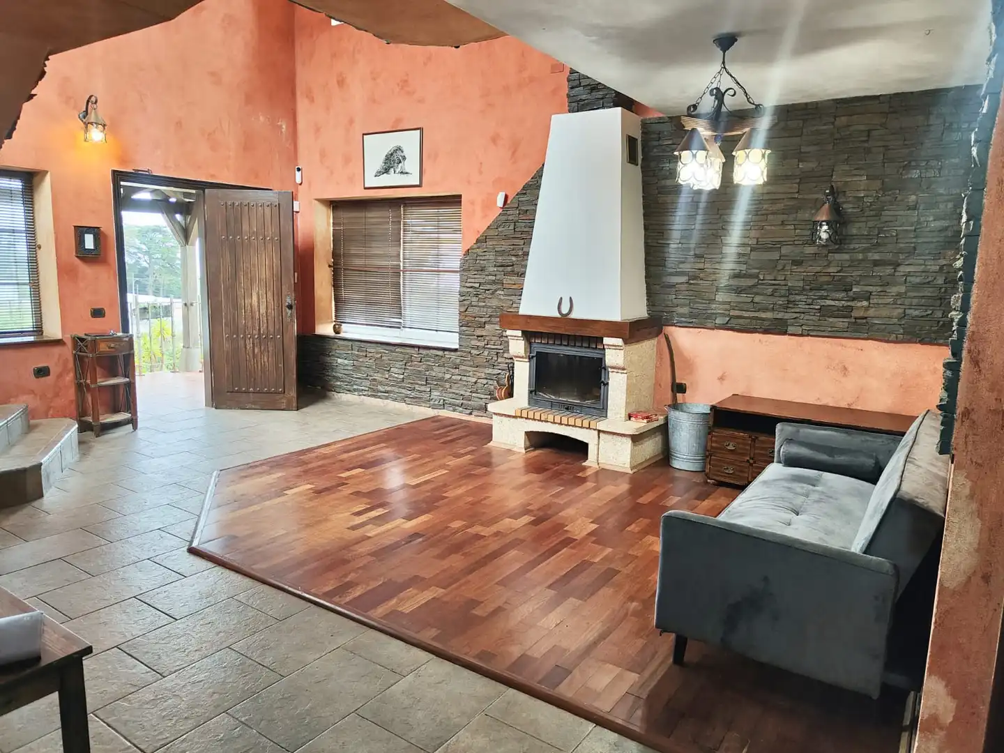 Living room of Country homes for sale in El Rosario  with Private garden, Terrace and Storage room