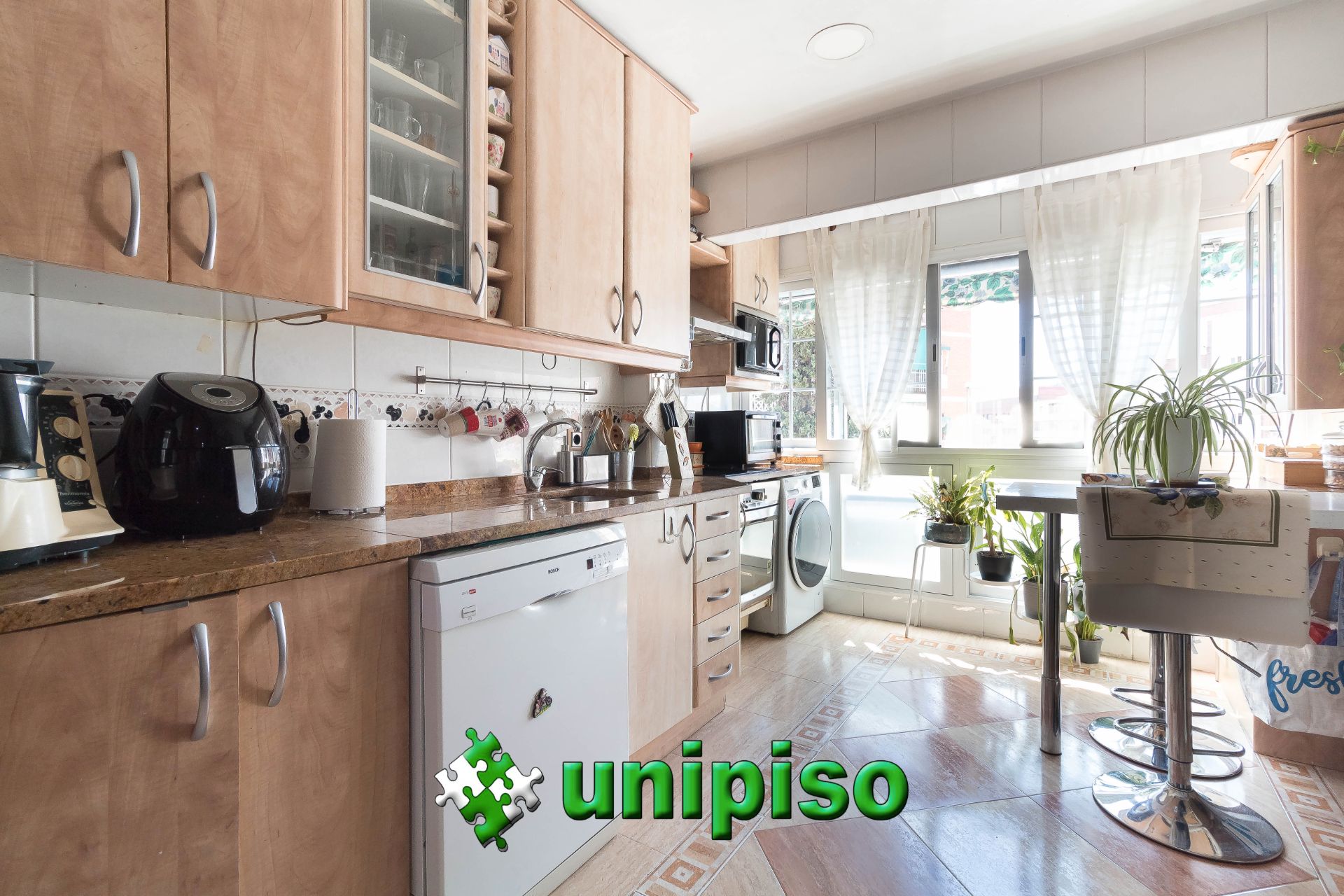 Kitchen of Flat for sale in Leganés  with Air Conditioner, Heating and Parquet flooring