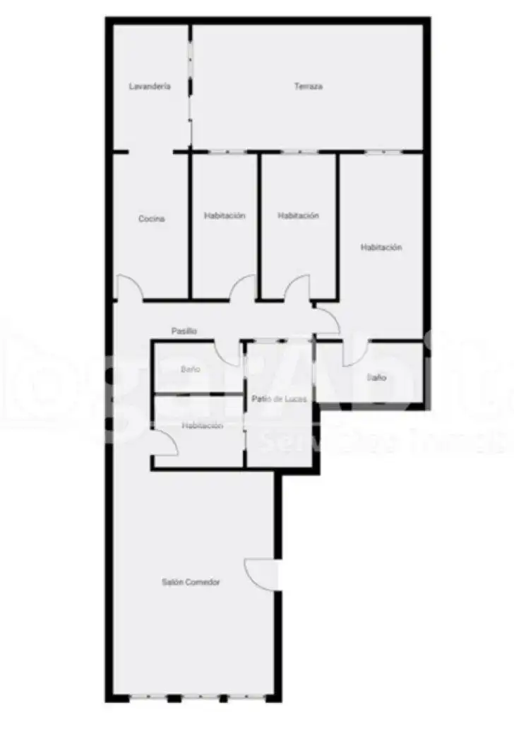 Flat for sale in Montserrat  with Air Conditioner, Heating and Terrace