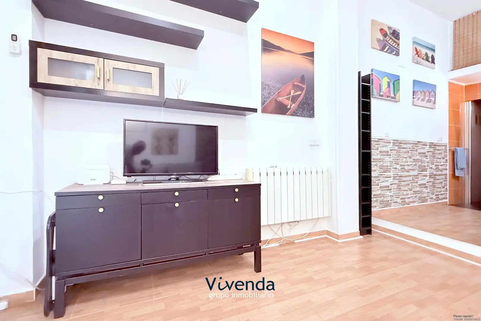 Living room of Flat for sale in Madrid  with Air Conditioner and Heating