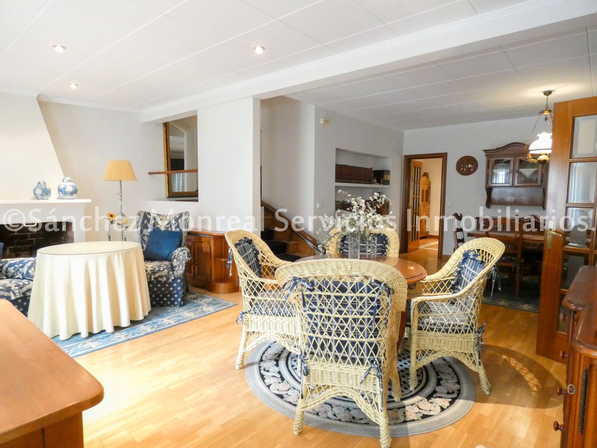 Living room of House or chalet for sale in Alcázar de San Juan  with Air Conditioner, Heating and Private garden