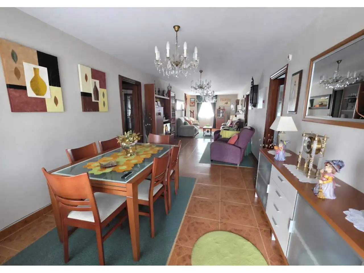 Comedor de Casa o chalet en venta en Puente Viesgo con Jardín privado y Amueblado