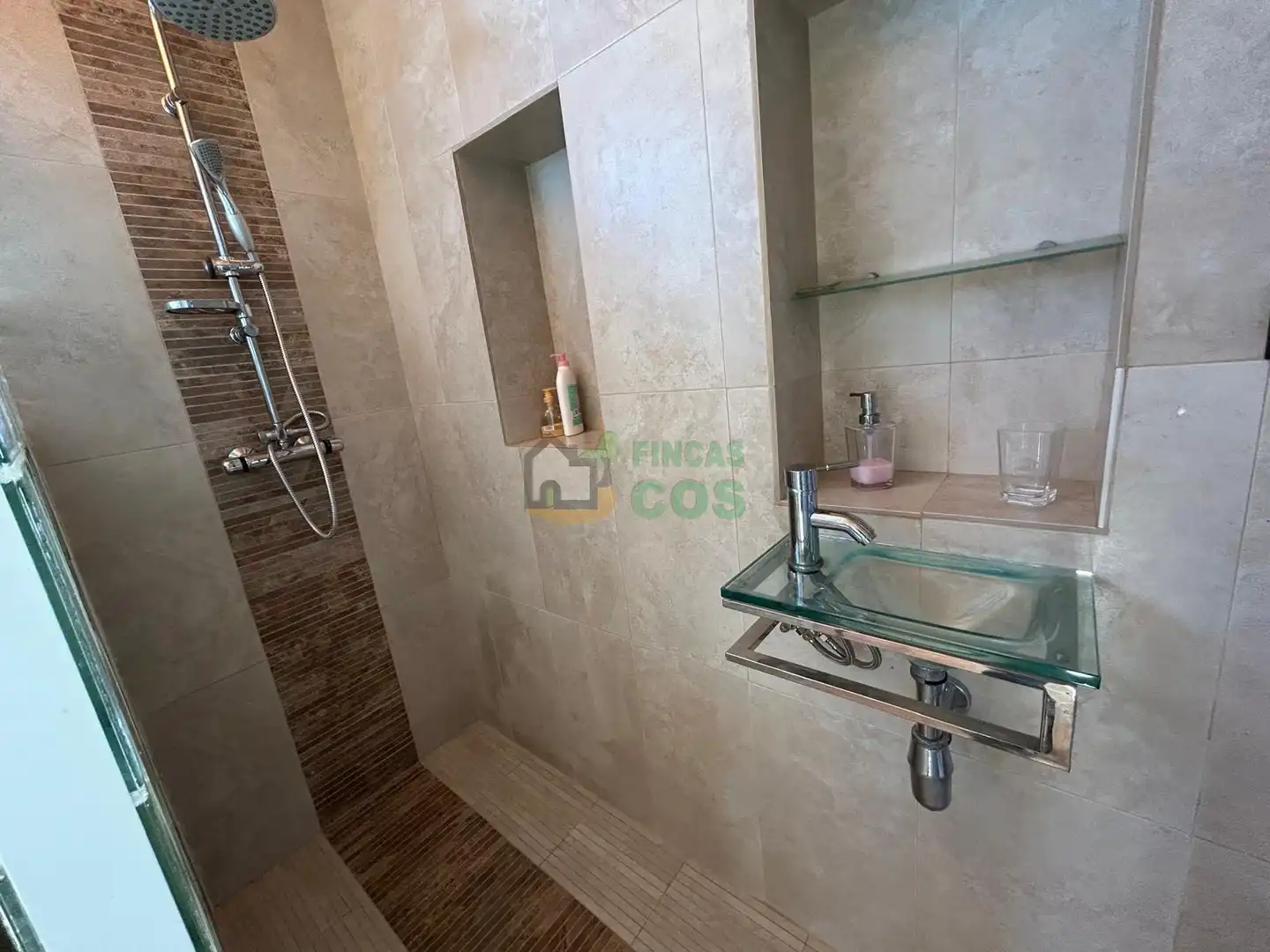 Bathroom of Houses for sale in Pontons  with Private garden, Terrace and Swimming Pool