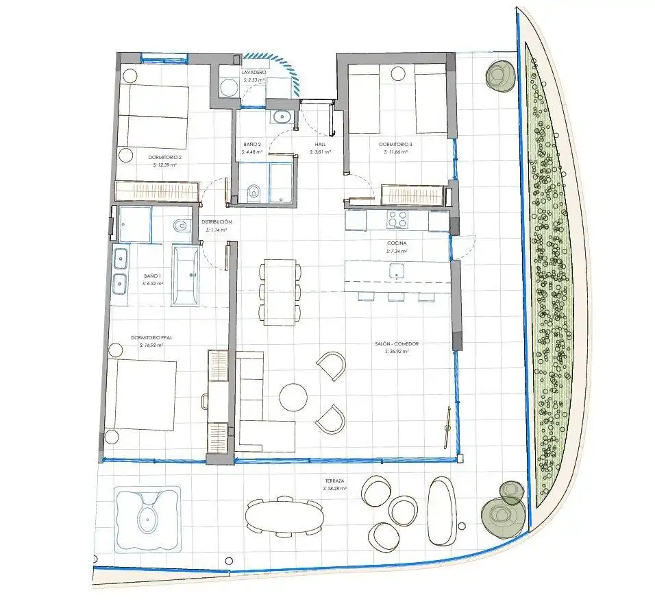 Apartament amb ascensor en venda a Torreblanca del Sol, imagen 17