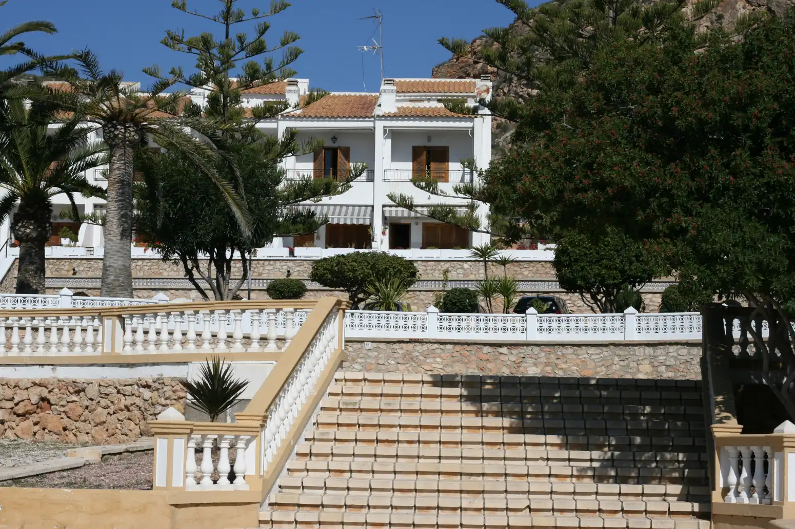 Exterior view of Flat for sale in Santa Pola  with Air Conditioner, Heating and Private garden