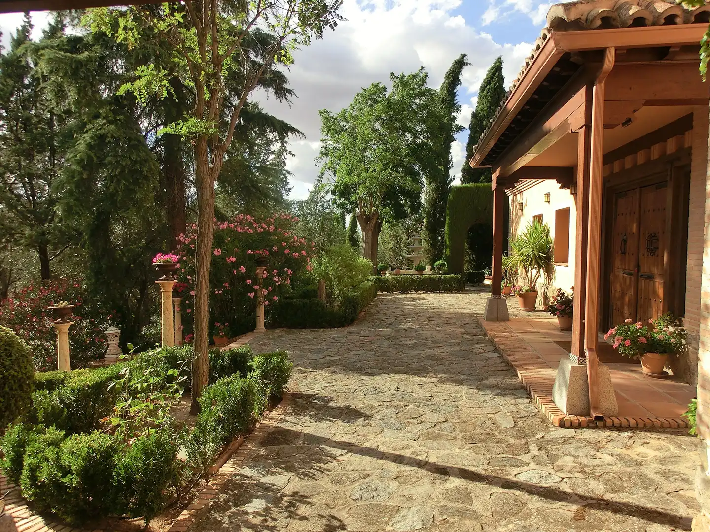 Jardí de Casa o xalet en venda en Toledo amb Aire condicionat, Calefacció i Jardí privat