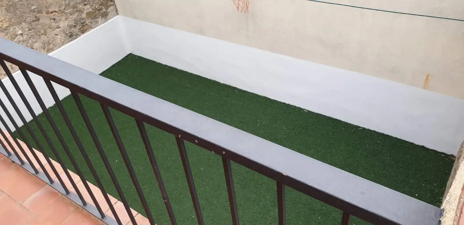 Balcony of Houses for sale in Cantallops  with Heating, Private garden and Furnished