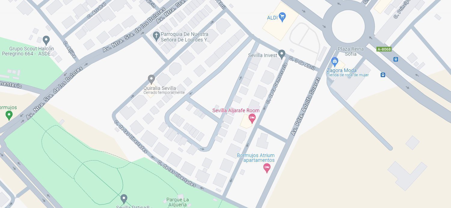 Vista exterior de Casa adosada en venda en Bormujos