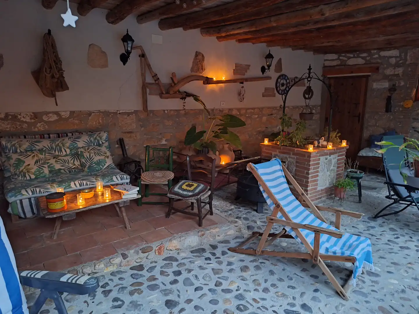 Terrassa de Casa o xalet en venda en Valdeverdeja amb Aire condicionat, Jardí privat i Terrassa