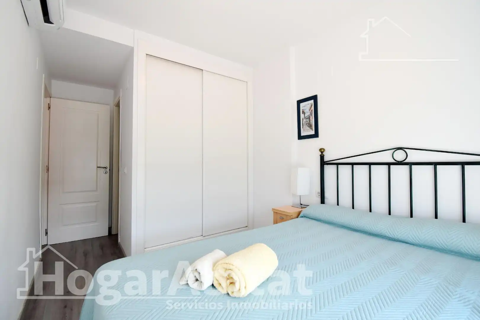 Bedroom of Flat for sale in Dénia  with Air Conditioner, Heating and Private garden