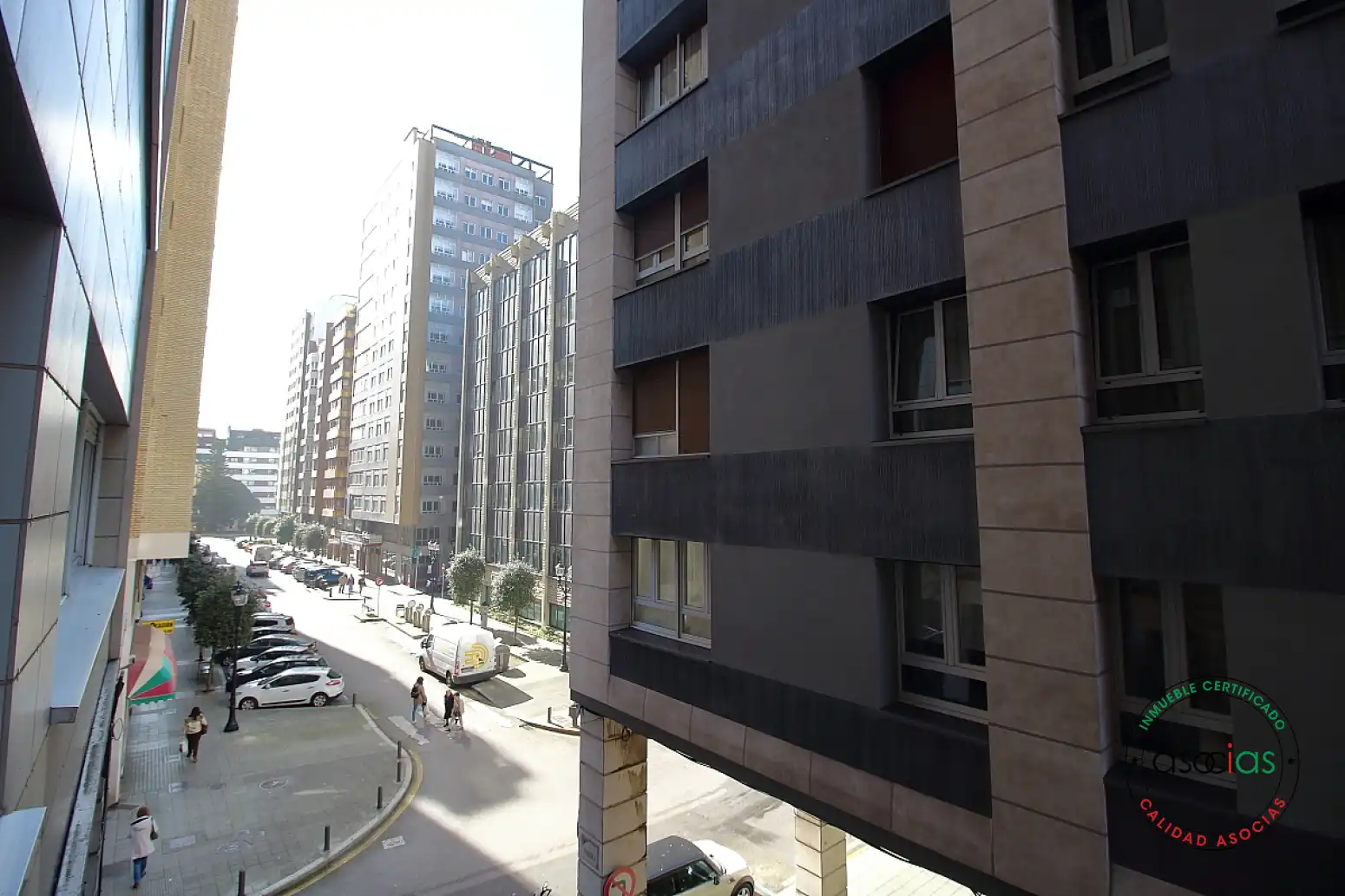 Exterior view of Flat for sale in Gijón   with Heating and Parquet flooring