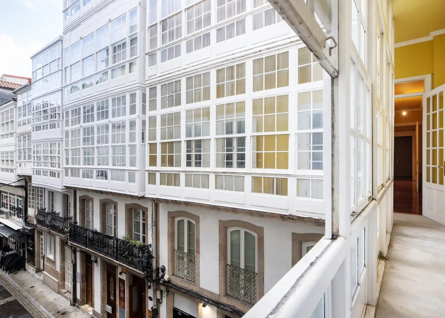 Exterior view of Flat for sale in A Coruña Capital   with Heating, Storage room and Balcony