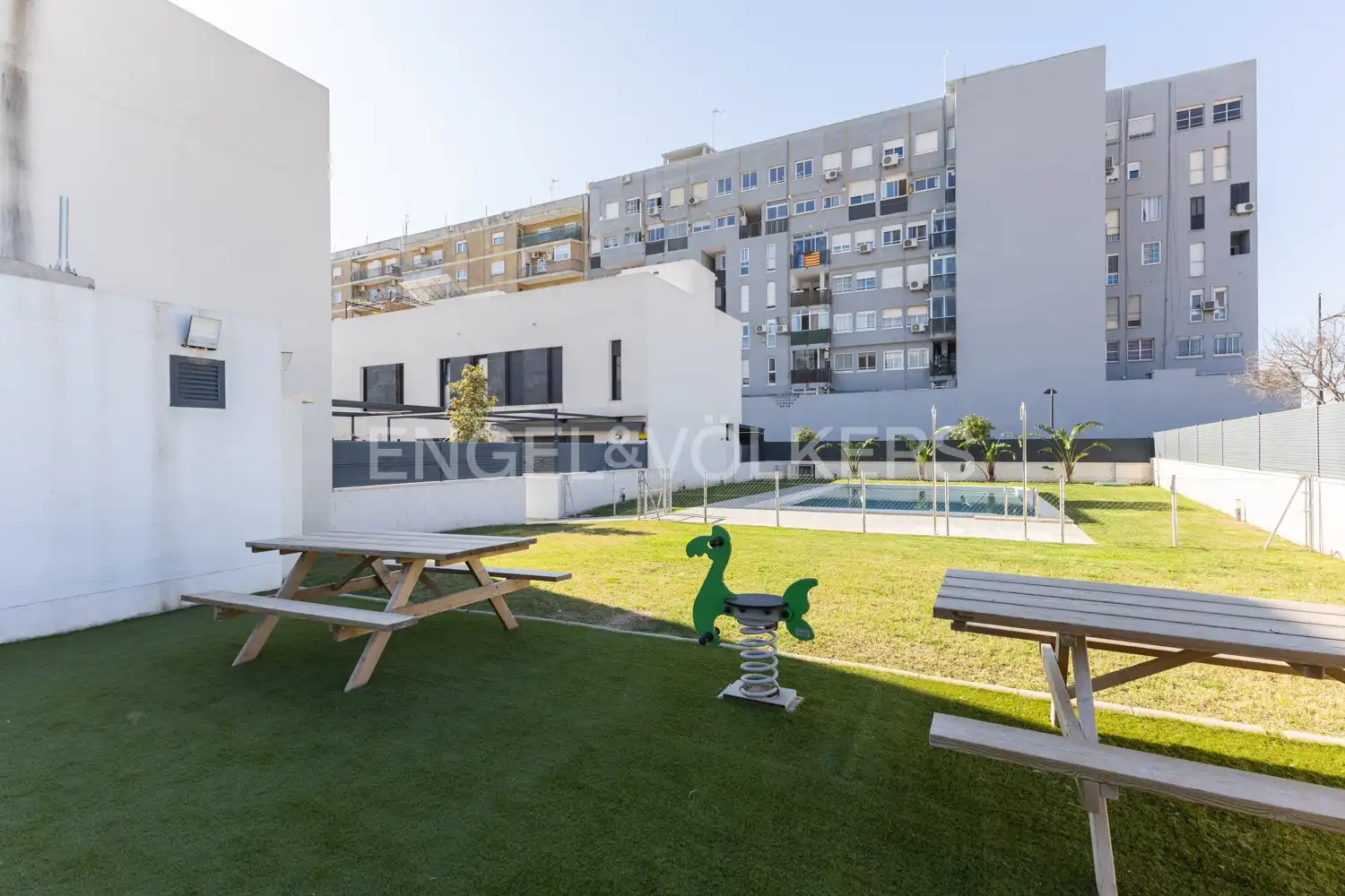Terraza de Casa o chalet en venta en Valencia con Aire acondicionado, Calefacción y Jardín privado