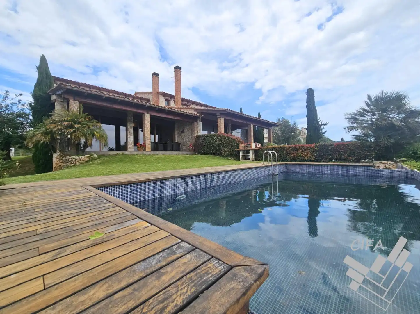 Piscina de Casa o chalet en venta en San Jorge / Sant Jordi con Terraza y Amueblado