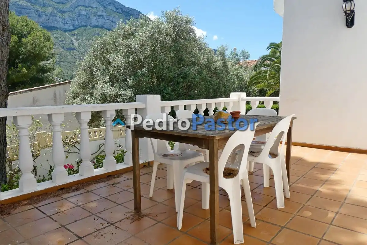 Terraza de Casa o chalet en venta en Dénia con Aire acondicionado, Calefacción y Jardín privado