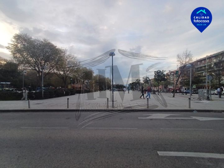 Exterior view of Flat for sale in  Madrid Capital  with Heating, Parquet flooring and Alarm