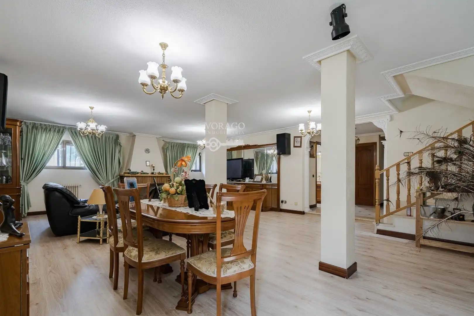 Comedor de Casa o chalet en venta en Villalbilla con Aire acondicionado, Jardín privado y Terraza