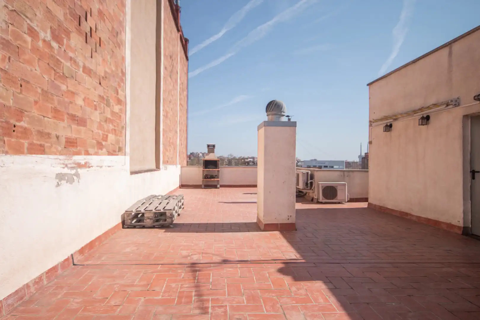 Terrace of Flat for sale in Barcelona  with Air Conditioner, Heating and Parquet flooring