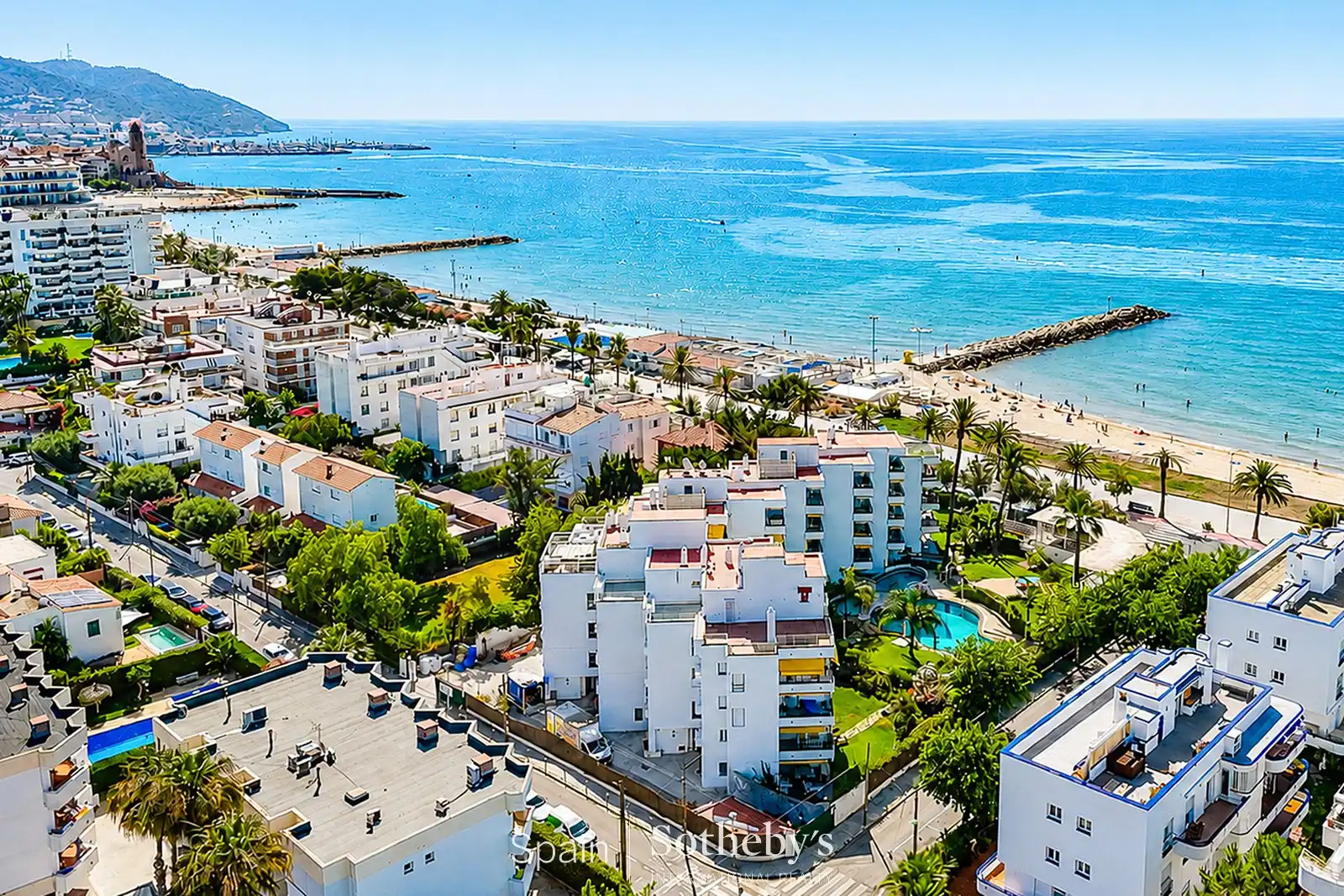 Vista exterior de Dúplex en venta en Sitges con Aire acondicionado, Calefacción y Terraza
