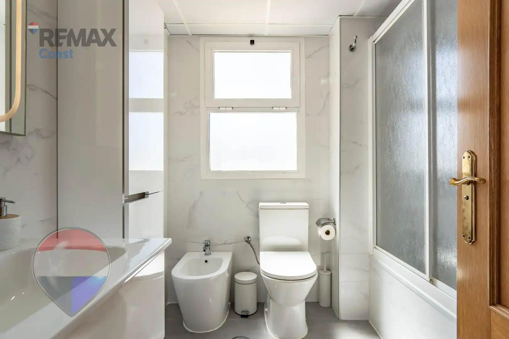 Baño de Ático en venta en Málaga con Aire acondicionado y Terraza