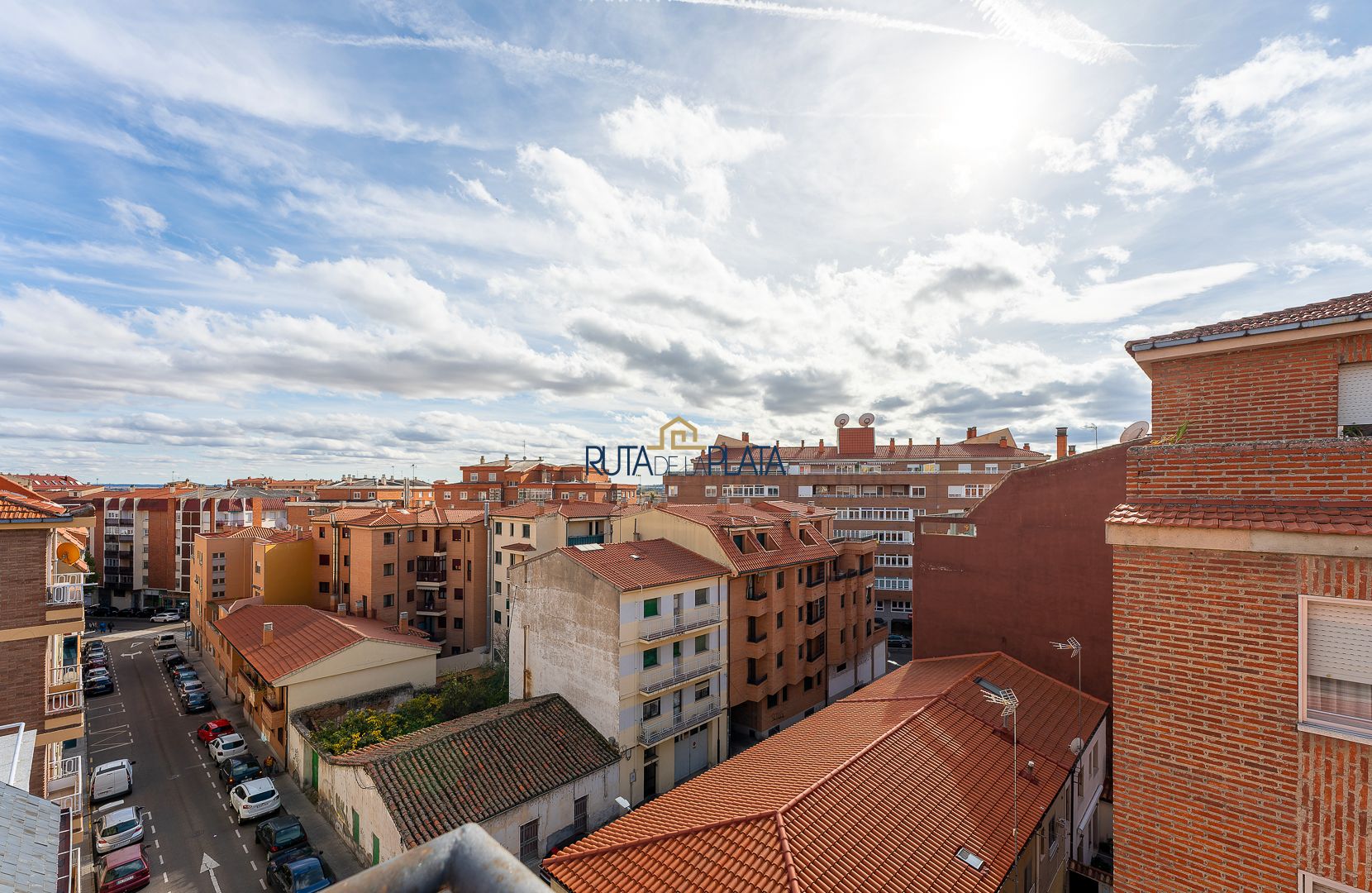Exterior view of Duplex for sale in Zamora Capital   with Heating, Parquet flooring and Terrace