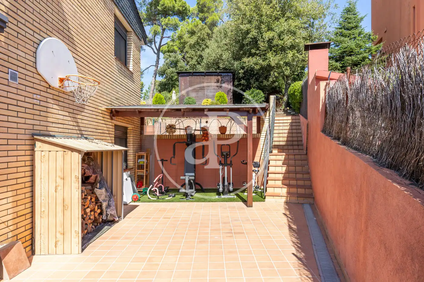 Jardí de Casa o xalet en venda en Valldoreix