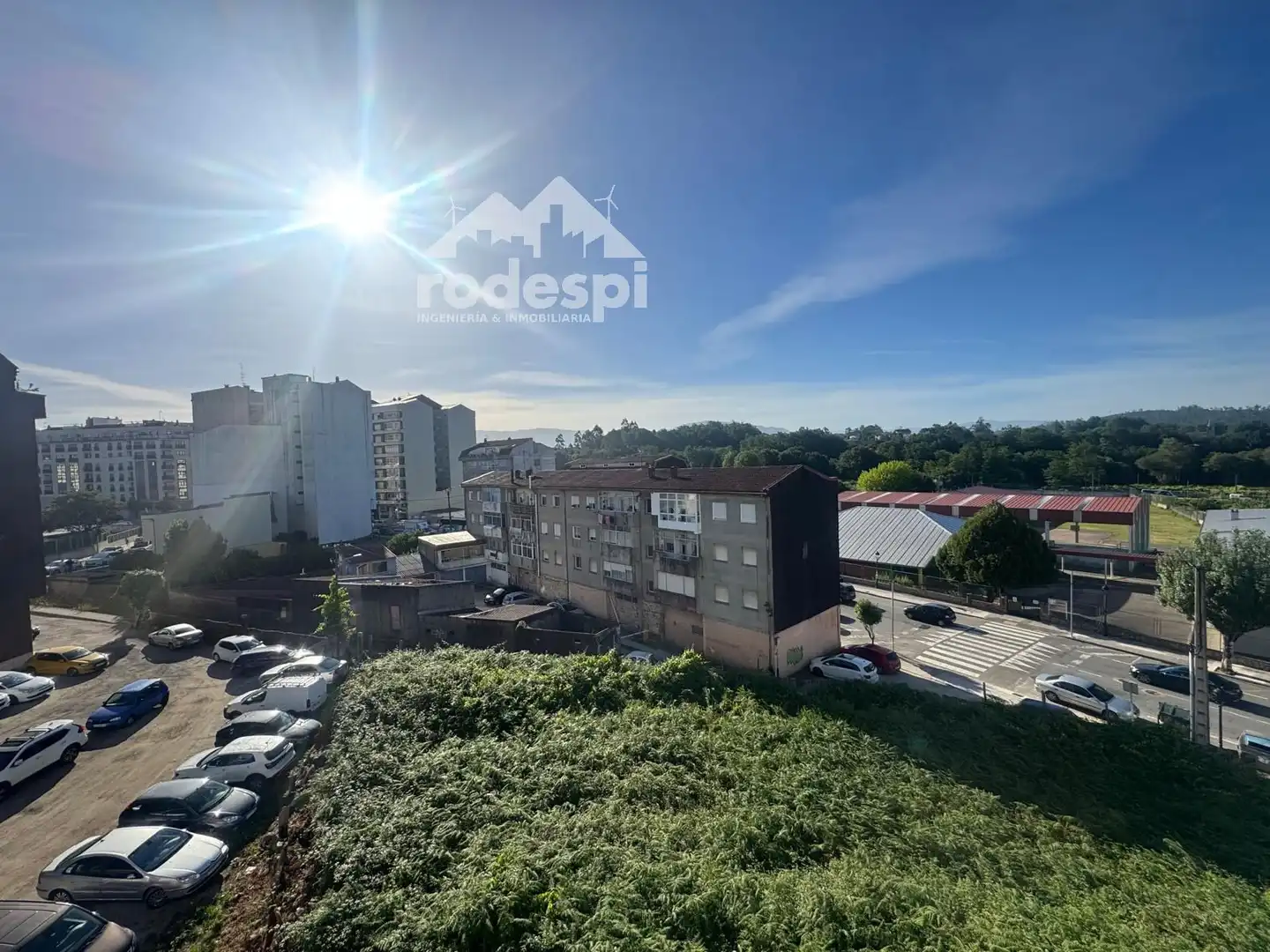 Vista exterior de Piso en venta en Ponteareas con Calefacción, Terraza y Trastero