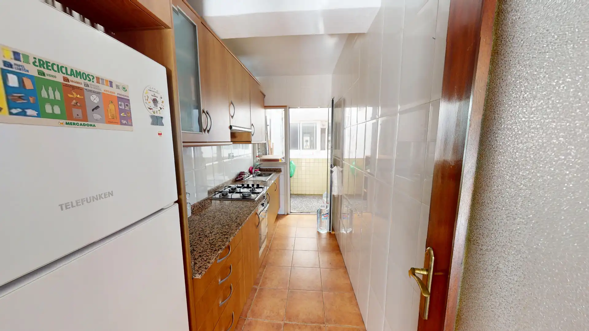 Cocina de Piso en venta en Elche / Elx con Amueblado y Balcón