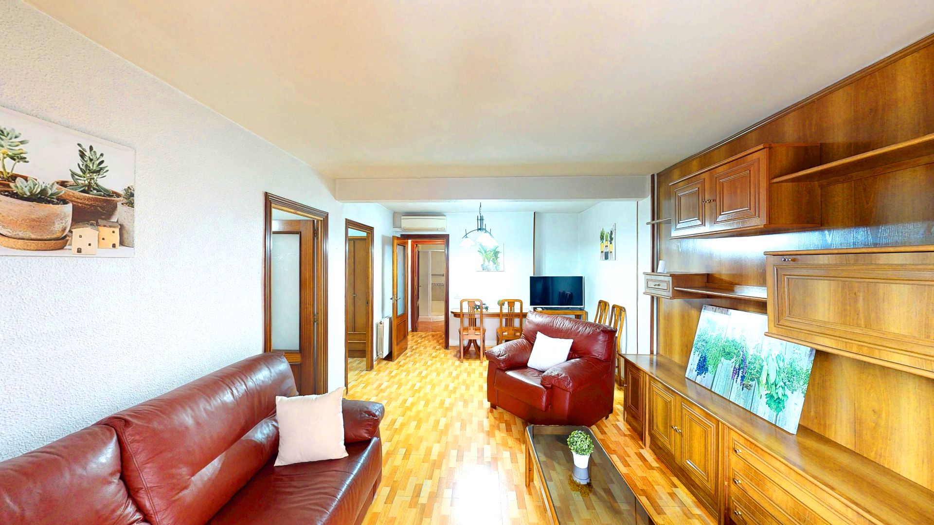 Living room of Flat for sale in Leganés  with Air Conditioner, Heating and Terrace